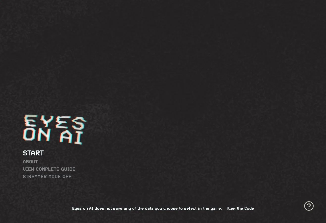 A collage of four different posters. One features a large eyeball and the words 